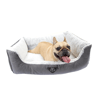 Cama Moscou Bichinho Chic Cinza P Para Cachorros