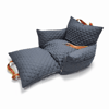 Cama Multi Bag Matelassê Cinza - Único