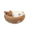 Cama Para Pets Bichinho Chic Marrom P - 1 Unidade