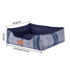 Cama Quadrada Buddy Fábrica Pet P Para Cachorros