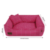 Cama Risca Star Rosa P Fábrica Pet Para Cachorros