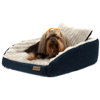 Cama Roma Bichinho Chic Cinza Com Marinho G - 1 Unidade