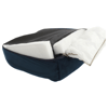 Cama Roma Bichinho Chic Cinza Com Marinho G - 1 Unidade