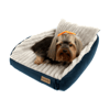 Cama Roma Bichinho Chic Cinza Com Marinho G - 1 Unidade