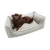 Cama Veneza Cinza Para Pets Tamanho M - 1 Unidade
