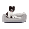 Cama Veneza Cinza Para Pets Tamanho M - 1 Unidade