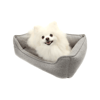 Cama Veneza Cinza Para Pets Tamanho M - 1 Unidade