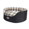 Cama Xadrez Bichinho Chic Preta P Para Cachorros