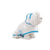 Capa De Chuva Para Cachorro Bichinho Chic Azul N° 01 - 1 Unidade