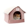 Casinha Bichinho Chic Para Cães E Gatos Rosa M