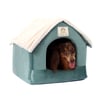 Casinha Bichinho Chic Verde M Para Cães E Gatos