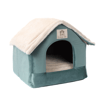Casinha Bichinho Chic Verde M Para Cães E Gatos