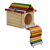 Casinha Roedores Real Brinquedos Pet - 1 Unidade
