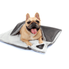 Cobertor Bichinho Chic Cinza M Para Cachorros