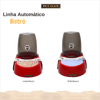 Comedouro Automático Pet Flex 1,8L Vermelho - 1 Unidade