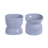 Comedouro Bebedouro Ergonocat Pet Games Cinza Para Gatos