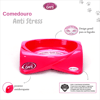 Comedouro Premium Pet Flex Para Gatos Rosa - 1 Unidade
