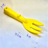 Garfo De Jardinagem Desli Amarelo - 1 Unidade