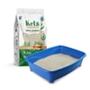 Granulado Higiênico Biodegradável Kets De Mandioca Para Gatos - 1Kg