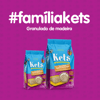 Granulado Higiênico Kets De Madeira Para Gatos - 2Kg - 2 Kilos