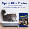 Granulado Sanitário Pipicat Ultra Control Para Gatos 4Kg - 1 Unidade
