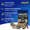Granulado Sanitário Pipicat Ultra Control Para Gatos 4Kg - 1 Unidade