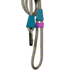 Guia Com Ajuste De Punho Zaylo 120Cm Cinza Mix - 1 Unidade