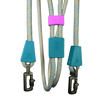 Guia Dupla Com Ajuste Zaylo Cinza 120Cm - 1 Unidade