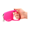 Guia Retrátil Classic Pet Flex Rosa Para Cães Até 5Kg - 2M