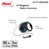 Guia Retrátil Flexi Black Design Azul Para Cães De Pequeno Porte - 1 Unidade