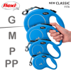 Guia Retrátil Flexi New Classic Azul Para Pets - 1 Unidade