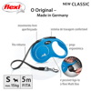 Guia Retrátil Flexi New Classic Azul Para Pets - 1 Unidade