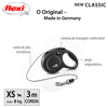 Guia Retratil New Classic 3 M Flexi Preta Unico