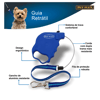Guia Retrátil Premium Pet Flex Azul Para Cães Até 7Kg - 3M