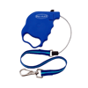 Guia Retrátil Premium Pet Flex Azul Para Cães Até 7Kg - 3M