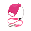 Guia Retrátil Premium Pet Flex Rosa Para Pets Até 7Kg - 3M