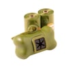 Kit Cata Caca Bio Eco Green Jambo Pet Com Porta Saquinhos - 2 Rolos