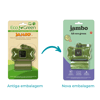 Kit Cata Caca Bio Eco Green Jambo Pet Com Porta Saquinhos - 2 Rolos