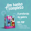 Kit Higiene Pop Pet Clean - Shampoo, Condicionador E Perfume - 3 Unidades