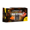 Luminária Led Soma X3 5W Branco E Azul - 1 Unidade - 110 Volts