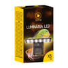 Luminária Led Soma X3 5W Branco E Azul - 1 Unidade - 110 Volts
