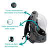 Mochila De Transporte Astronauta C-Pet Cinza Único