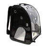 Mochila De Transporte Oxford Com Suporte De Rodinhas C-Pet Preta Único