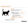 Peitoral E Guia Aerado Sunny Cat Tchucco - Tamanho Único