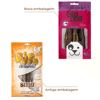 Petisco Gourmet Biodog Beiju Carne Para Cães - 3 Unidades