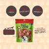 Petisco Gourmet Biodog Love Bits Carne Para Cães - 100G
