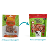 Petisco Gourmet Biodog Love Bits Carne Para Cães - 100G