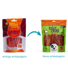 Petisco Gourmet Biodog Soft Strips Filé De Frango Adultos E Filhotes - 100G