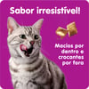 Petisco Whiskas Temptations Pelo Saudável Para Gatos Adultos 40G