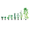 Planta Decorativa Para Aquário Tudo Pet Verde Mini - 1 Unidade